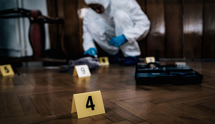 Professional trauma cleanup service