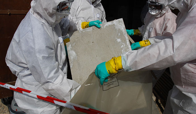 Asbestos removal service