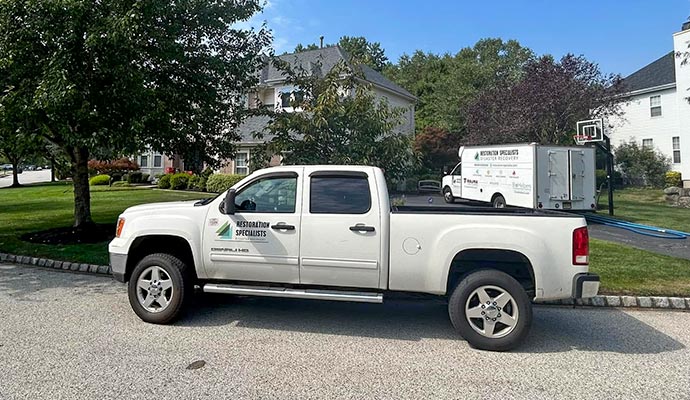 Restoration Specialists service vehicle