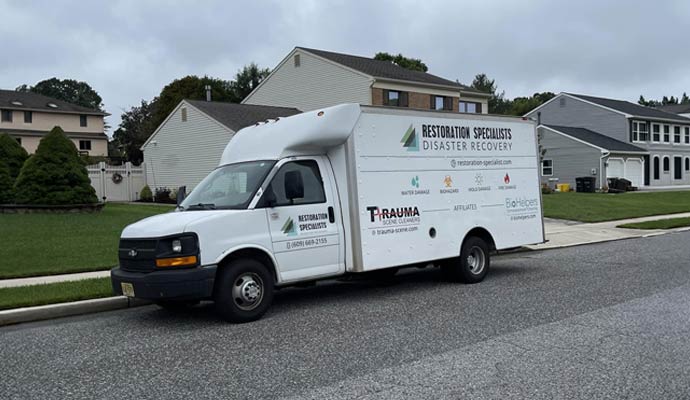 Restoration Specialists service vehicle
