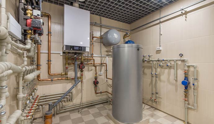High efficiency water heating system