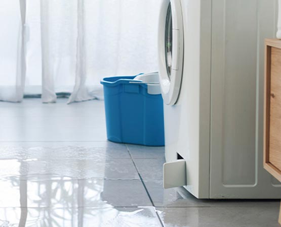 Leaky washing machine