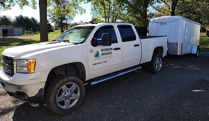 Restoration Specialists service vehicle