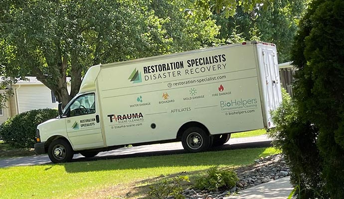 Restoration Specialists service van