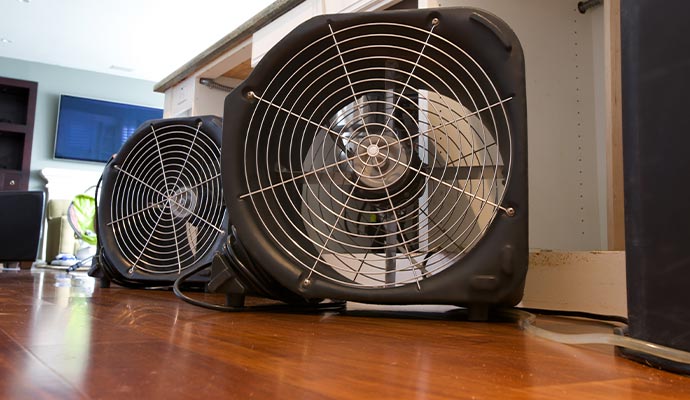 Water damage restoration equipments